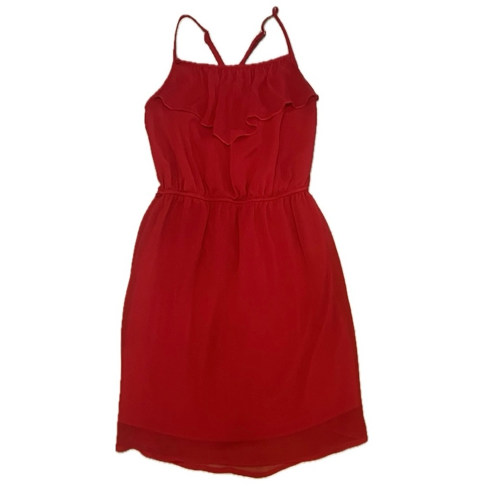Red Sleeveless Dress